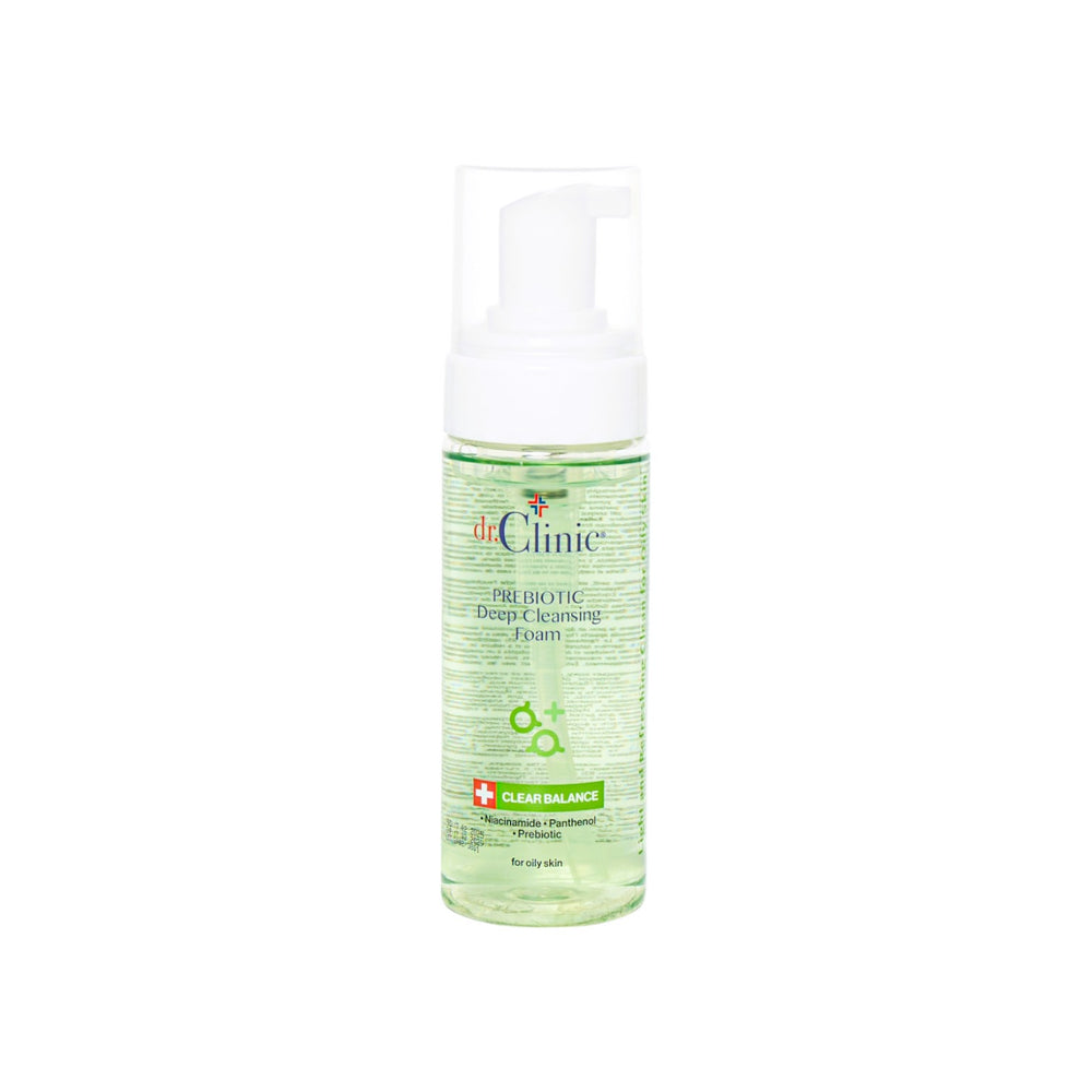 Prebiotic Cleansing Foam For Oily Skin (Green)