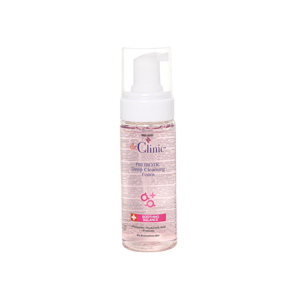 Prebiotic Cleansing Foam For Dry And Sensitive Skin (Pink)
