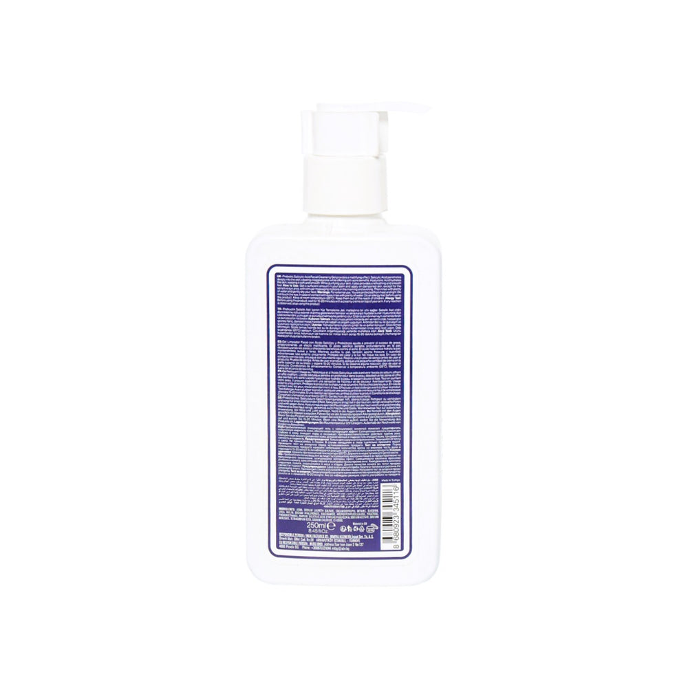 Prebiotic Face Wash Gel With Salicylic Acid For Normal Skin (Dark Blue)