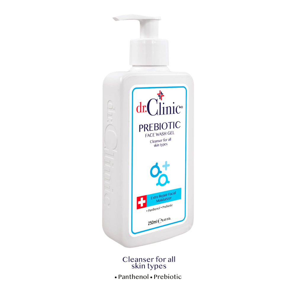 Prebiotic Face Wash Gel Cleanser For All Skin Type (Blue)