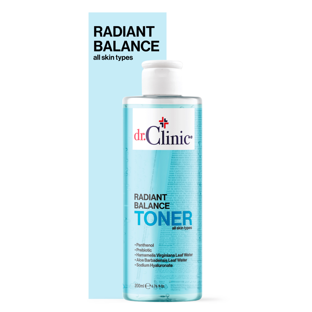 Prebiotic Toner / Tonic With Panthenol For All Skin Type (Blue)