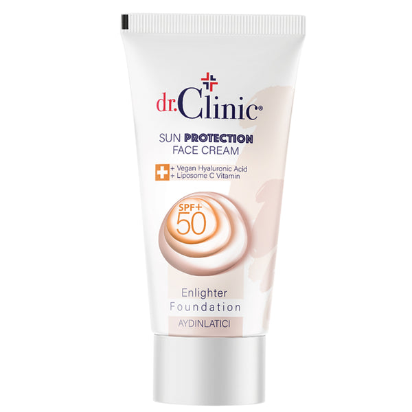 Sun Protection Face Enlighter Foundation + Spf 50+