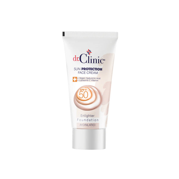 Sun Protection Face Enlighter Foundation + Spf 50+
